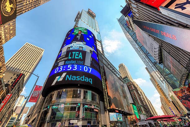 Il momento della quotazione, Times Square